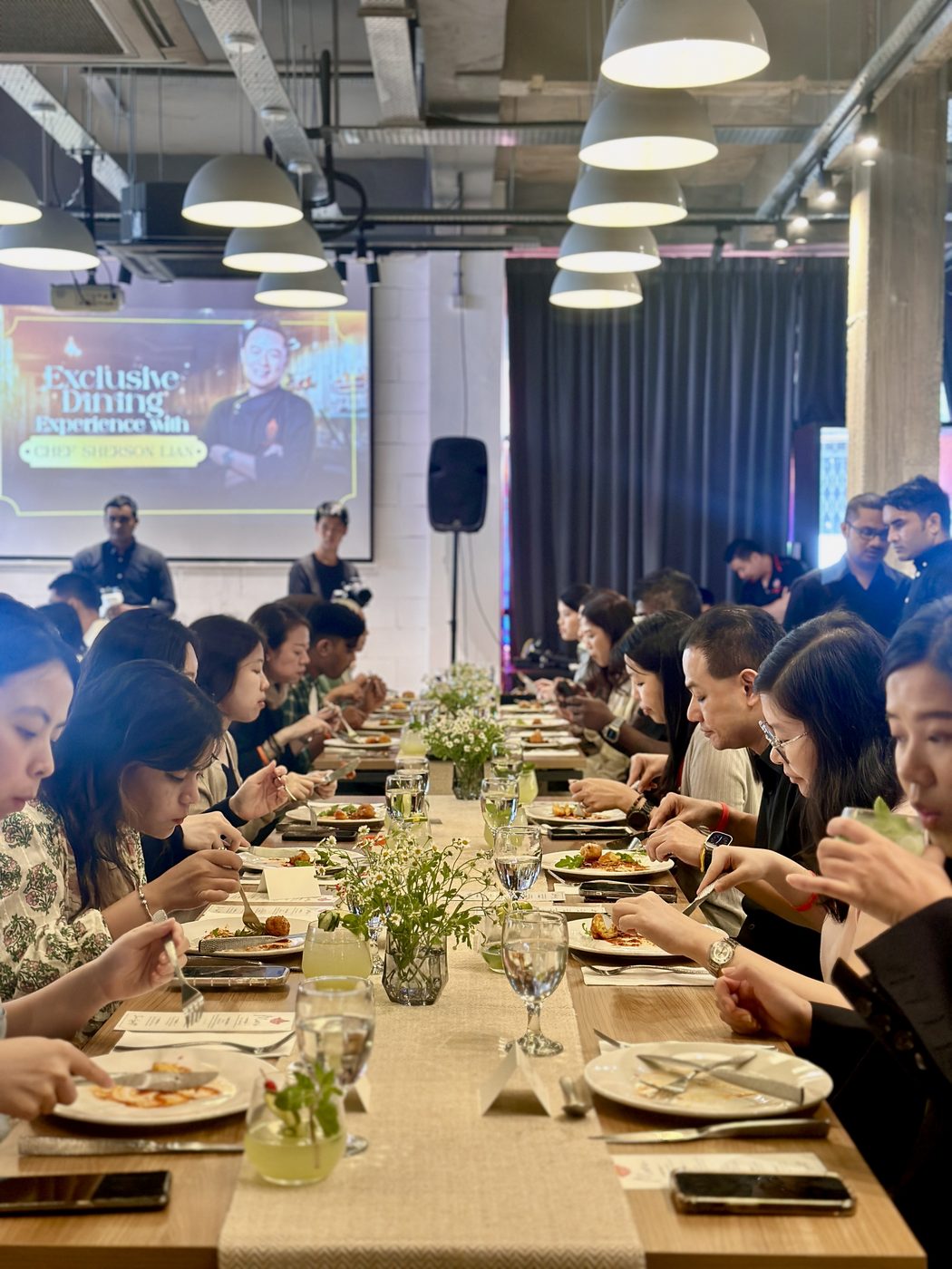 An exclusive chef's dining night at Sandbox Space Bandar Sunway