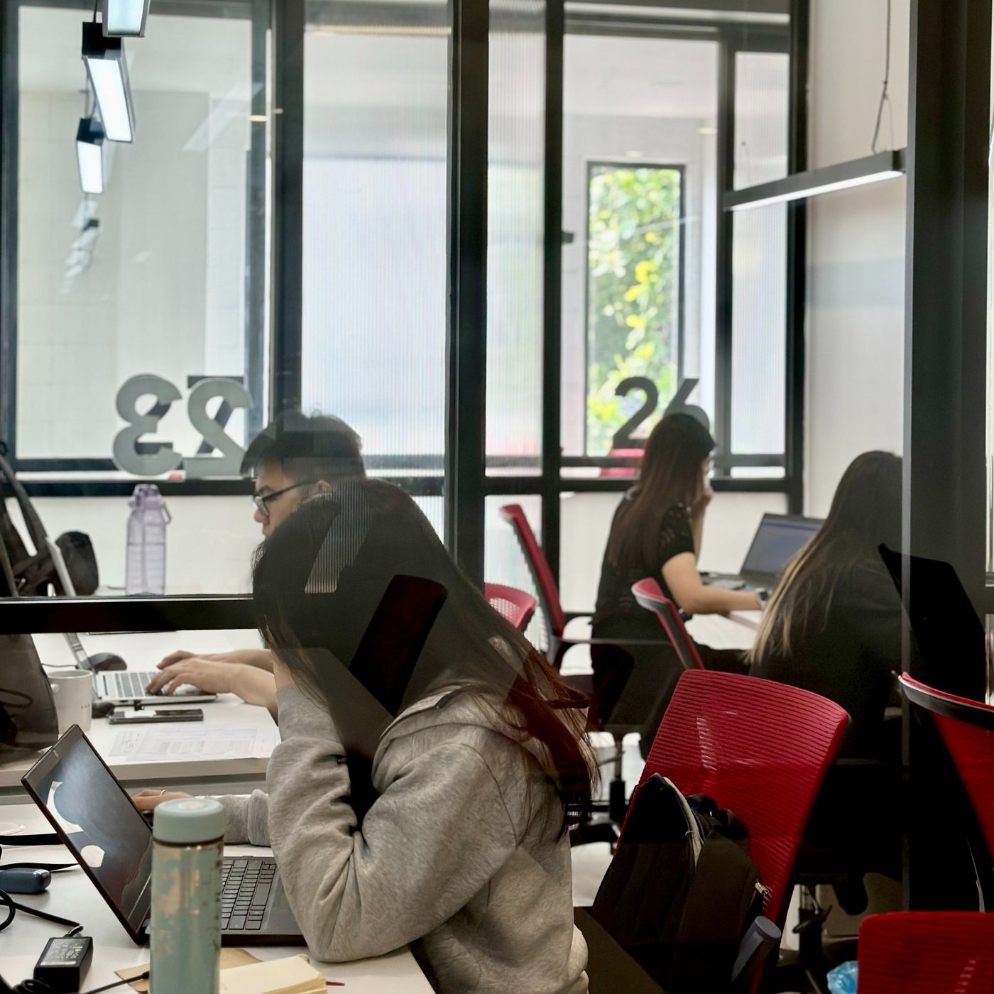 Team working from a private office at Sandbox Space Bandar Sunway